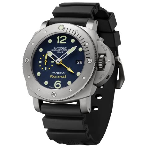 panerai submersible pole 2 pole|panerai luminor submarine.